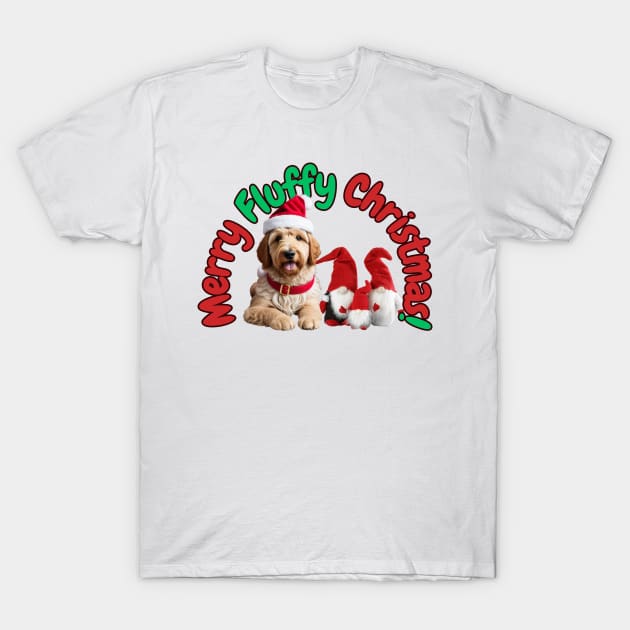 Merry Fluffy Christmas! T-Shirt by Doodle and Things